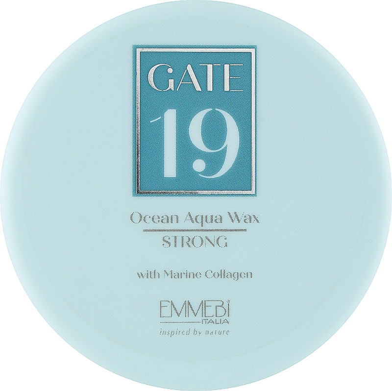Аква воск сильной фиксации Gate 19 Ocean Aqua Wax Strong Emmebi, 100 мл