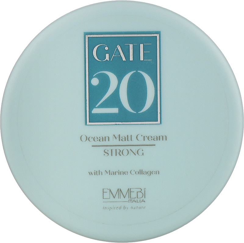Матовый крем сильной фиксации Gate 20 Ocean Matt Cream Strong Emmebi, 100 мл