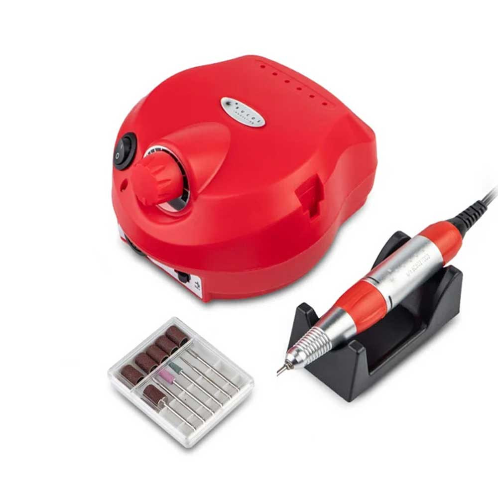 Фрезер для манікюру Bucos ZS-601 Pro Red  Фото 5 