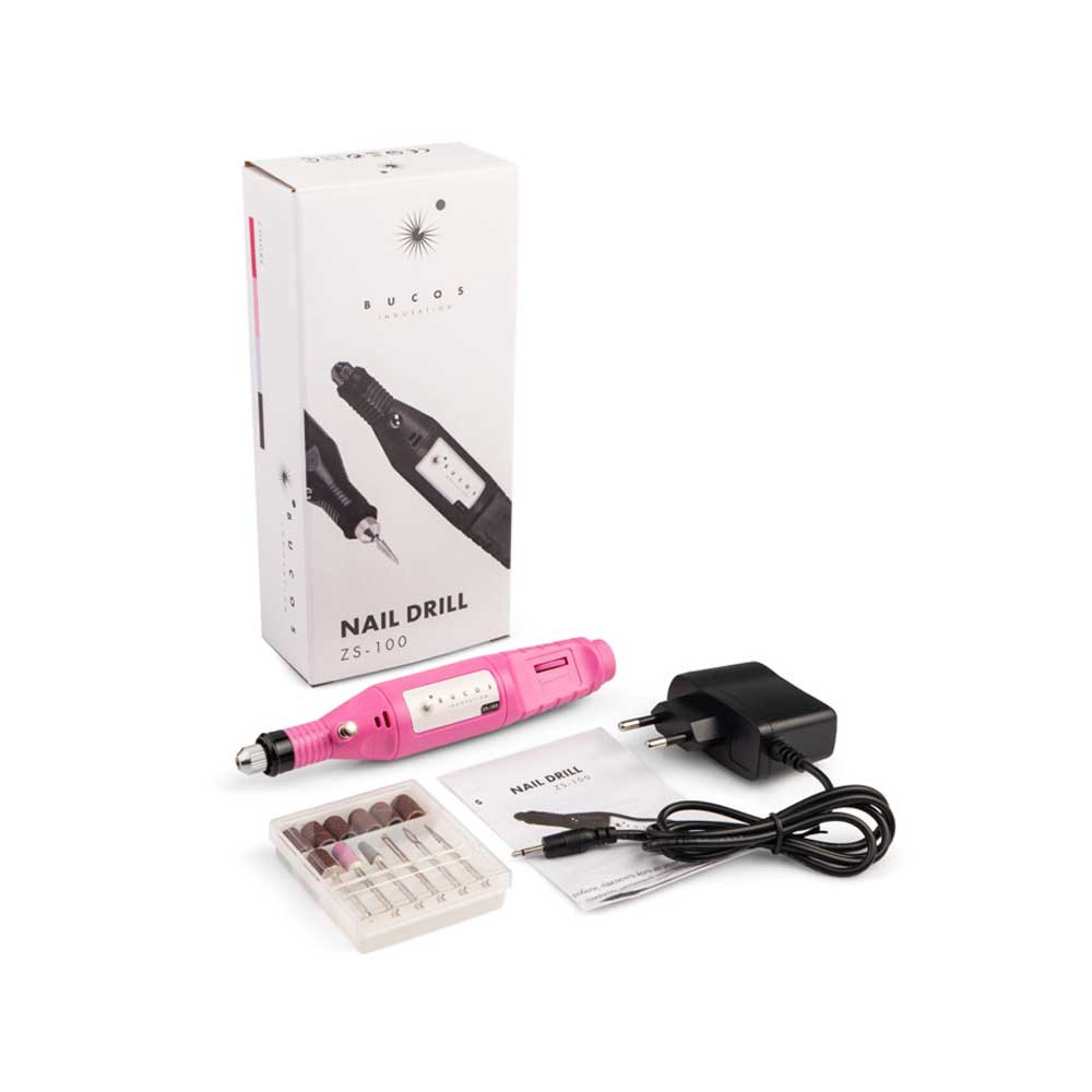 Фрезер-ручка для манікюру Bucos ZS-100 (20 000 об.) Pink на beauty-prof.com Фото 6 Фрезер-ручка для манікюру Bucos ZS-100 (20 000 об.) Pink Фото 6