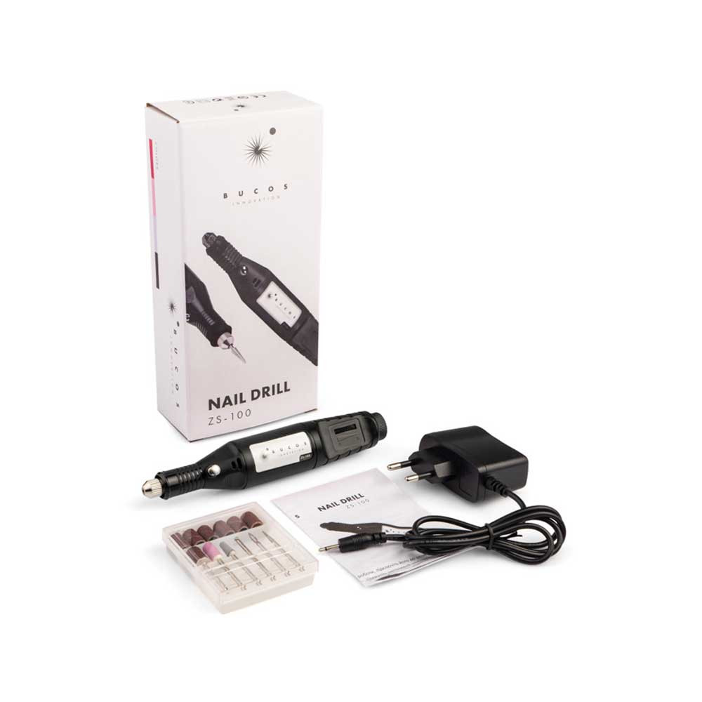 Фрезер-ручка для маникюра Bucos ZS-100 (20 000 об.) Black  Фото 6 