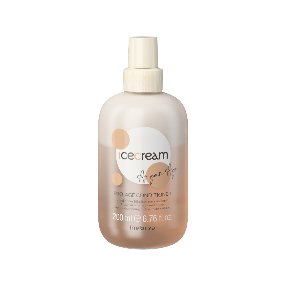 Кондиціонер двофазний для волосся з аргановим маслом Pro Age 2-Phase Conditioner Argan Oil Inebrya, 200 мл