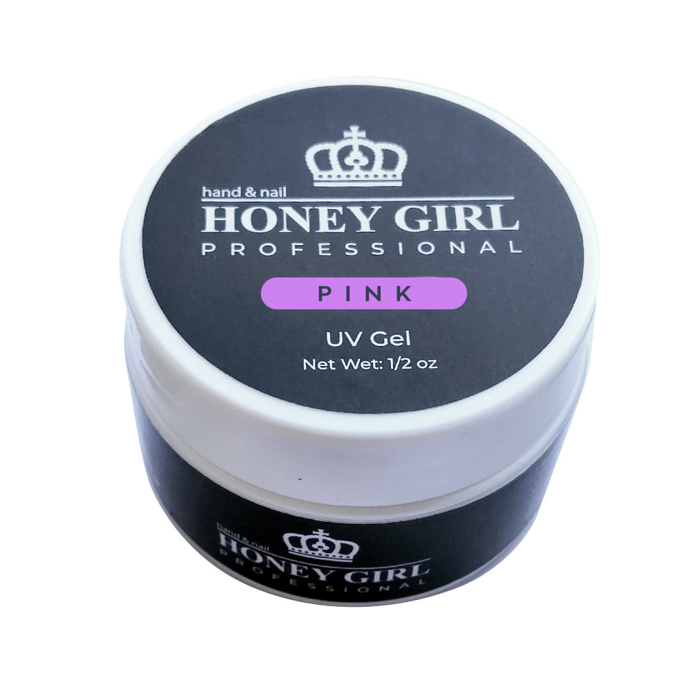 Гель для нарощування Pink 15 мл Honey Girl ТМ