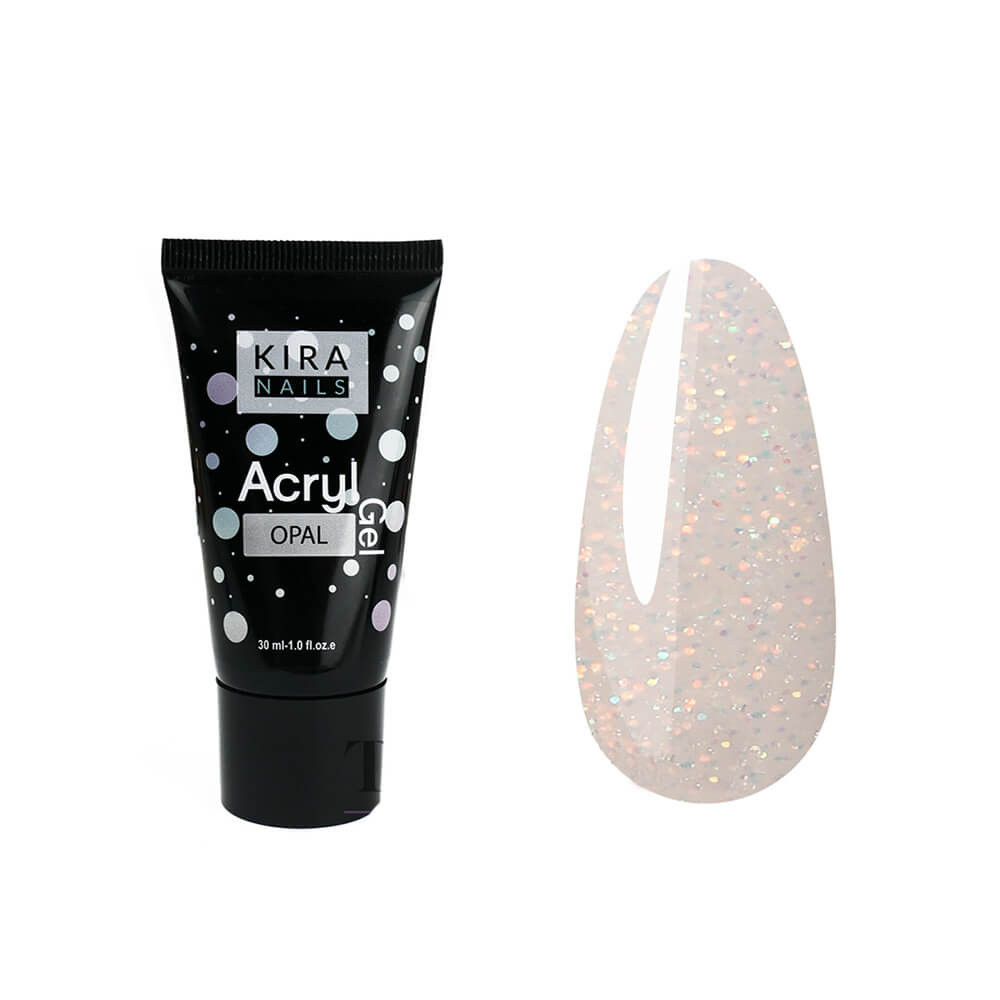 Акрил-гель для нігтів опал Kira Nails, 30 мл