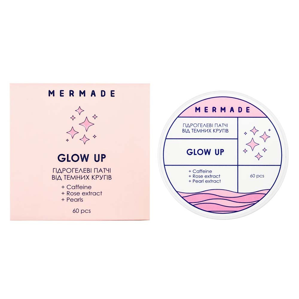 Осветляющие патчи под глаза Glow Up Mermade, 60 шт на beauty-prof.com Фото 3 Осветляющие патчи под глаза Glow Up Mermade, 60 шт Фото 3