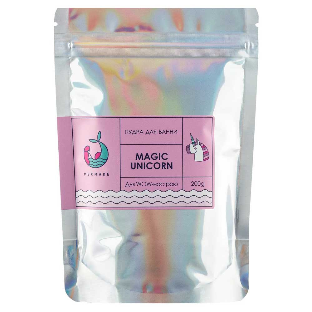 Пудра для ванної Magic Unicorn Mermade, 200 гр 