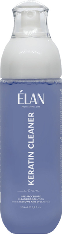 Тонік для знежирення брів та вій KERATIN CLEANER ELAN, 200 мл