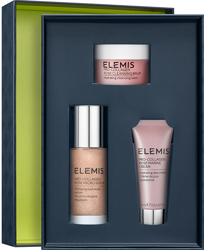 Трио фаворитов ELEMIS для увлажнения кожи с Розой Pro-Collagen Rose Plumping Routine на beauty-prof.com Фото 3 Трио фаворитов ELEMIS для увлажнения кожи с Розой Pro-Collagen Rose Plumping Routine Фото 3