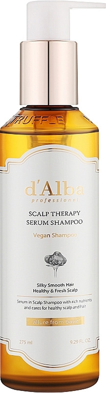 Шампунь восстанавливающий Repairing Scalp Therapy Serum Shampoo D'Alba, 275 мл 