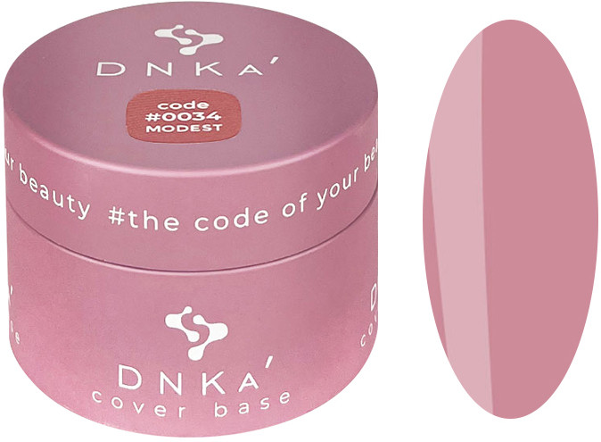 База для нігтів DNKa Cover Base, №0034 30 мл