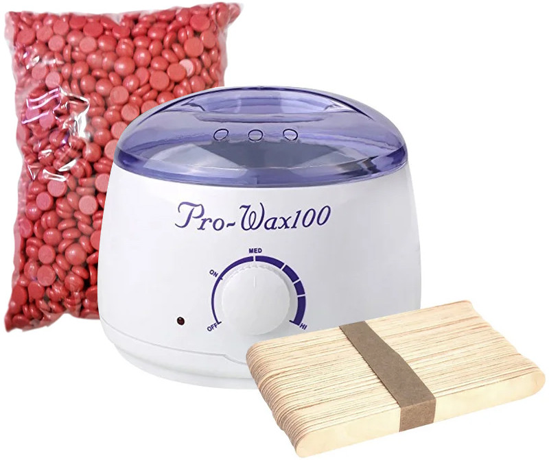 Набір для депіляції гарячим воском із воскоплавом Pro-wax 100 Білий на beauty-prof.com Набір для депіляції гарячим воском із воскоплавом Pro-wax 100 Білий