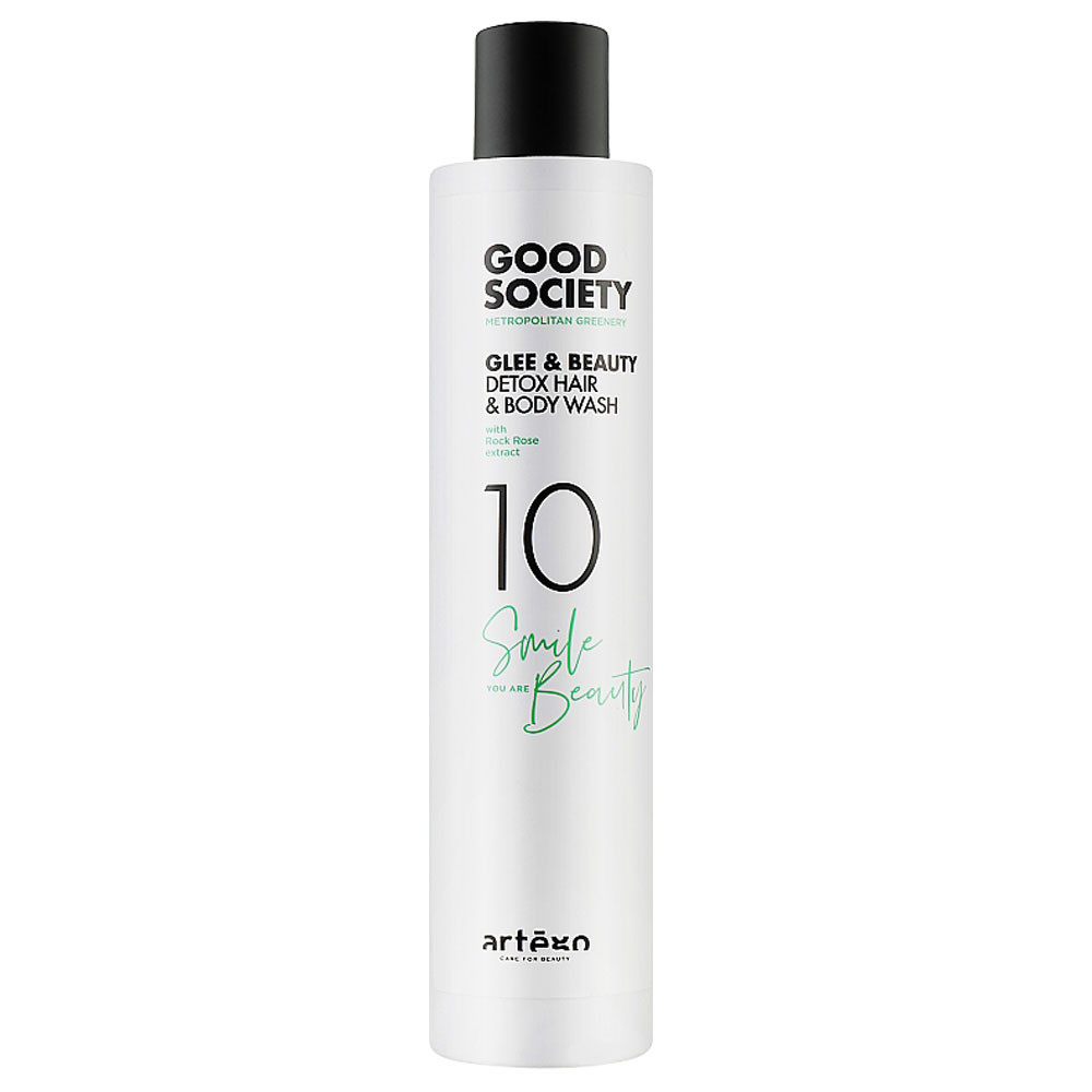 Освежающий гель с очищающим эффектом 10 Glee&Beauty Detox Hair&Body Wash Artego, 250 мл на beauty-prof.com Освежающий гель с очищающим эффектом 10 Glee&Beauty Detox Hair&Body Wash Artego, 250 мл