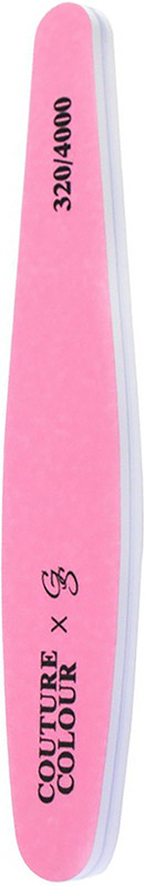 Баф білий/рожевий Couture Colour & GS 320/4000