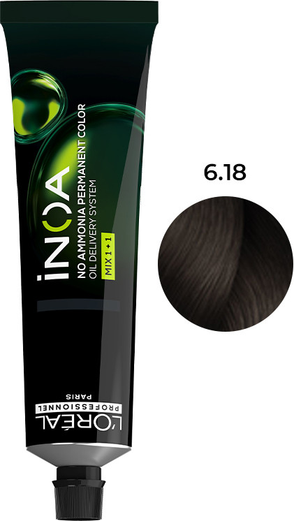 Крем-краска INOA 6.18 60 мл L’Oreal Professionnel Paris
