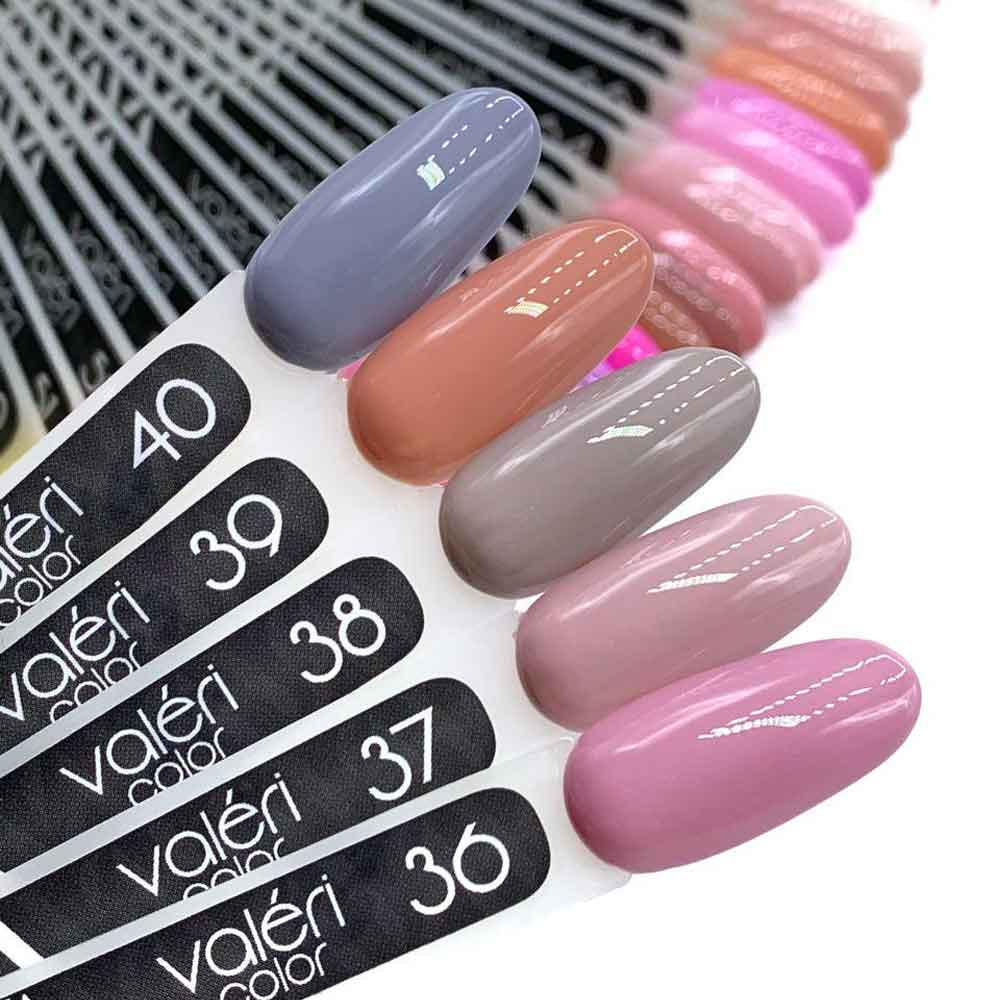 Гель-лак для нігтів Color №40 Valeri, 6 мл на beauty-prof.com Фото 2 Гель-лак для нігтів Color №40 Valeri, 6 мл Фото 2