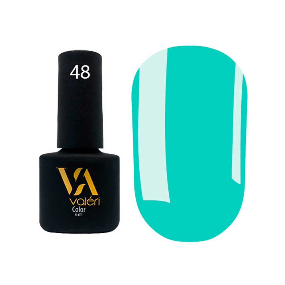 Гель-лак для нігтів Color №48 Valeri, 6 мл