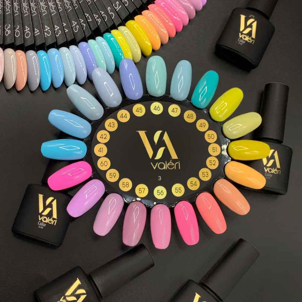 Гель-лак для ногтей Color №48 Valeri, 6 мл на beauty-prof.com Фото 3 Гель-лак для ногтей Color №48 Valeri, 6 мл Фото 3