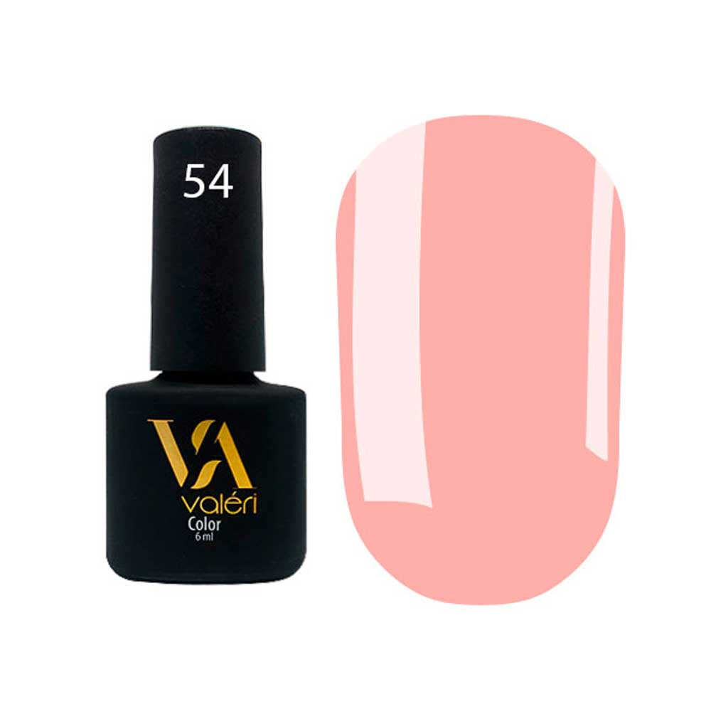 Гель-лак для нігтів Color №54 Valeri, 6 мл