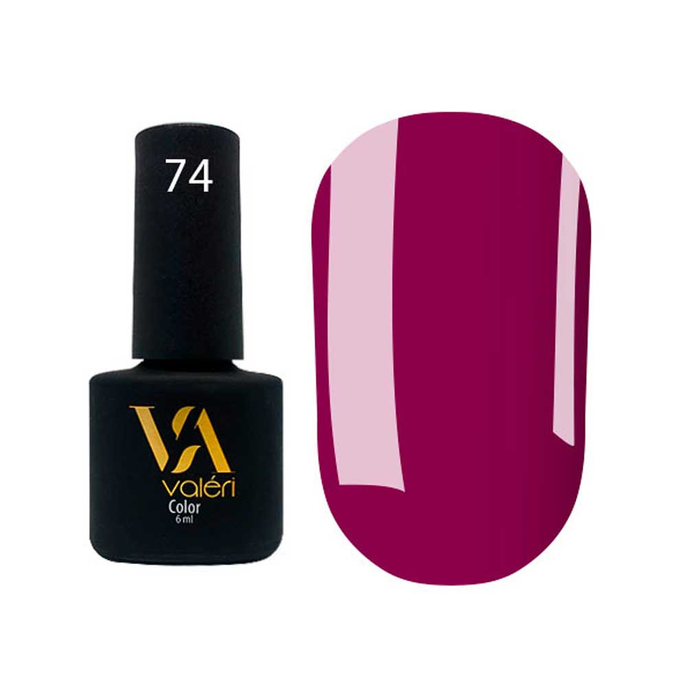 Гель-лак для нігтів Color №74 Valeri, 6 мл 
