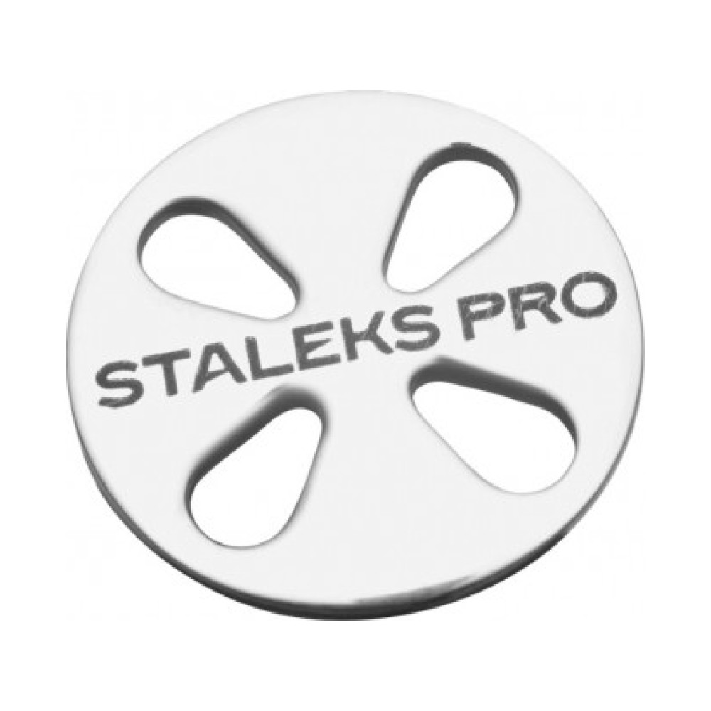 Диск педикюрний подовжений Pododisc Staleks Pro L в комплекті зі змінним файлом 180 грит 25 мм, 5 шт