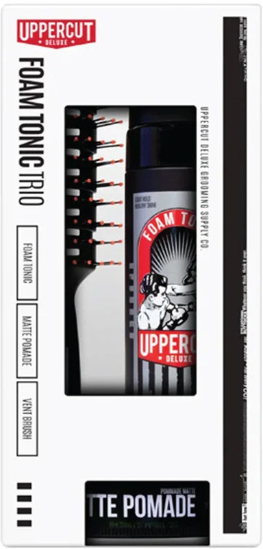 Набір для укладання волосся Matte Pomade Foam Tonic Trio Uppercut на beauty-prof.com Фото 2 Набір для укладання волосся Matte Pomade Foam Tonic Trio Uppercut Фото 2