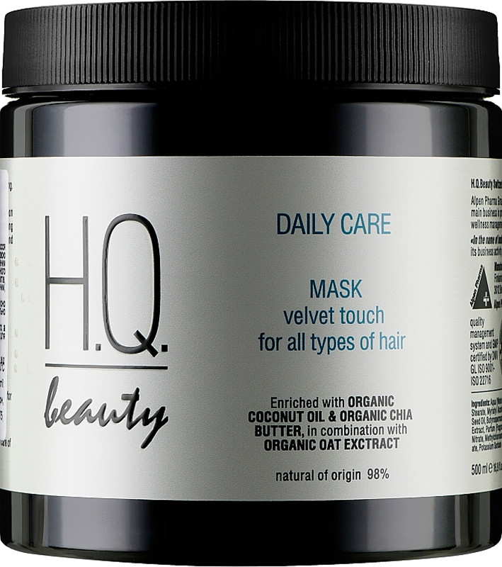 Маска для ежедневного ухода для всех типов волос Daily Care H.Q.Beauty, 500 мл
