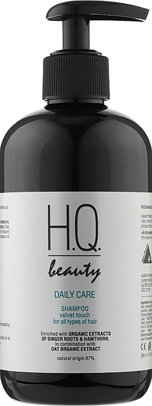 Шампунь для щоденного догляду для всіх типів волосся Daily Care H.Q.Beauty, 280 мл на beauty-prof.com Шампунь для щоденного догляду для всіх типів волосся Daily Care H.Q.Beauty, 280 мл
