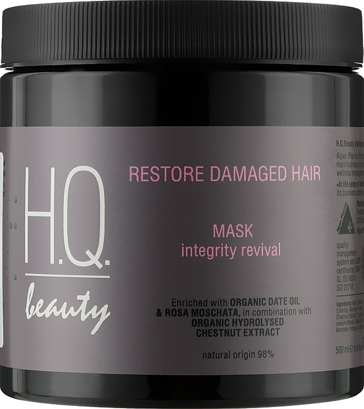 Маска для пошкодженого волосся Restore H.Q.Beauty, 500 мл