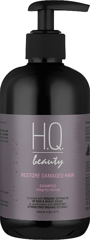 Шампунь для пошкодженого волосся Restore H.Q.Beauty, 280 мл 