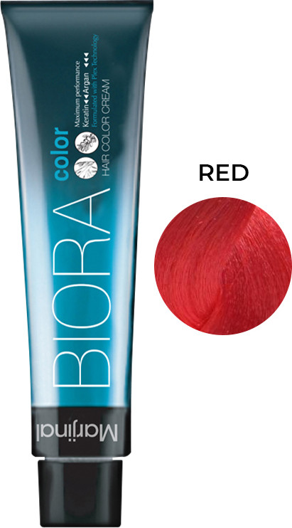 Краска для волос Red красный насыщенный Biora, 60 мл