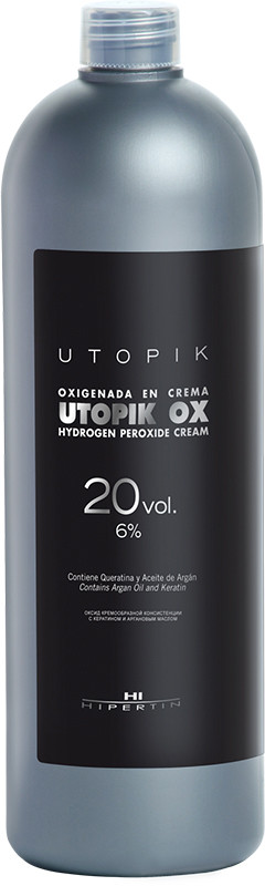 Окислювач Utopik-OX 20 об'ємів 6% HIPERTIN, 900 мл