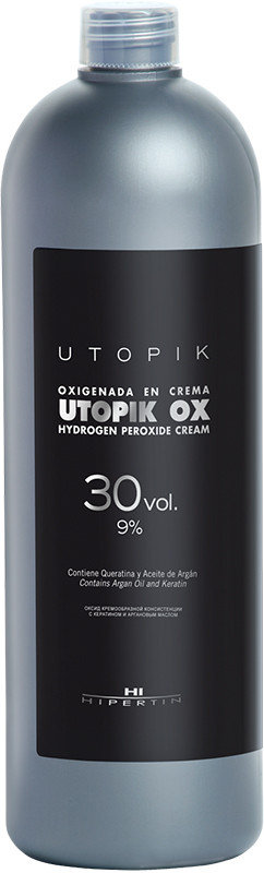 Окислювач Utopik-OX 30 об'ємів 9% HIPERTIN, 900 мл