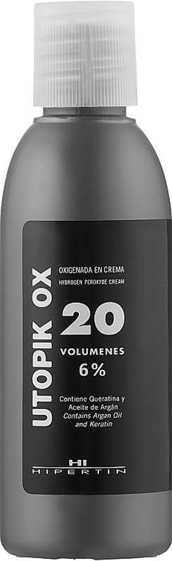 Окислювач Utopik-OX 20 об'ємів 6% HIPERTIN, 60 мл