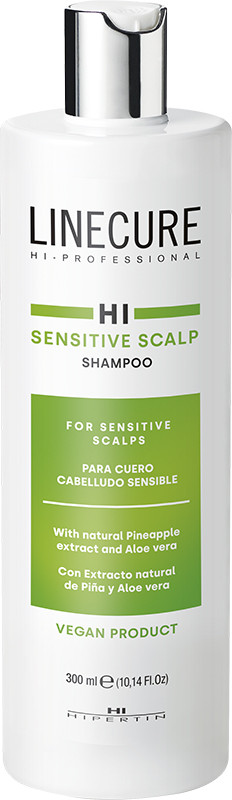 Шампунь для чувствительной кожи головы Linecure Vegan Sensitive Scalp HIPERTIN, 300 мл