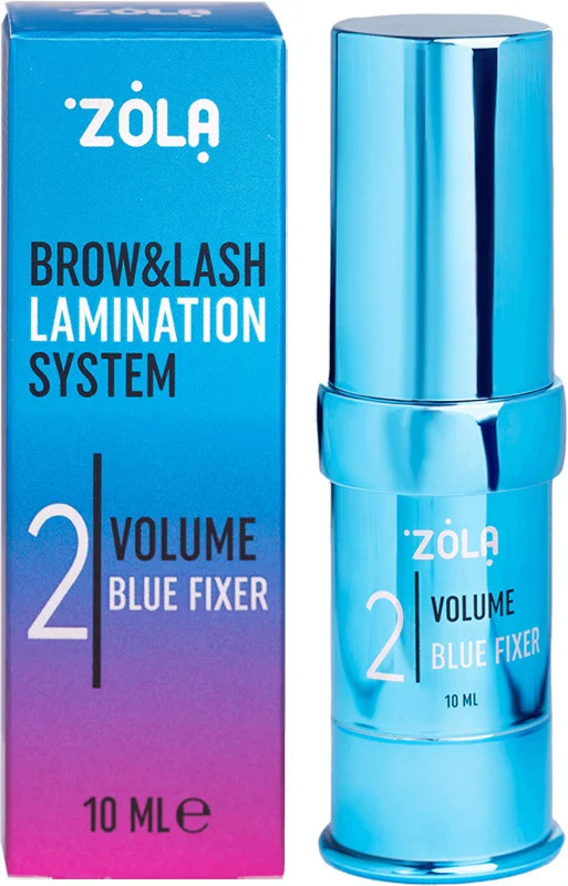 NEW! Состав для ламинирования 02 Volume Blue Fixer ZOLA, 10 мл на beauty-prof.com Фото 2 NEW! Состав для ламинирования 02 Volume Blue Fixer ZOLA, 10 мл Фото 2