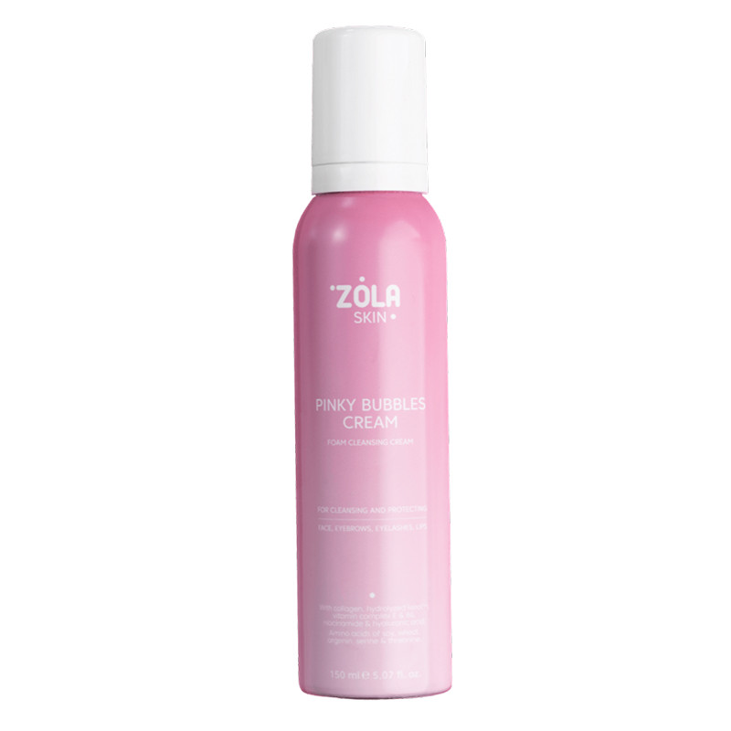 Крем-пінка для вмивання Pinky Bubbles Cream ZOLA Skin ZOLA