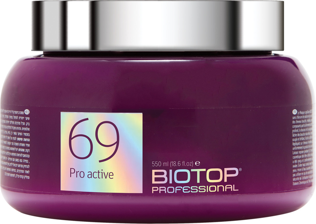 BIOTOP 69 Маска для кучерявого волосся Pro Active 550 мл на beauty-prof.com Фото 2 BIOTOP 69 Маска для кучерявого волосся Pro Active 550 мл Фото 2