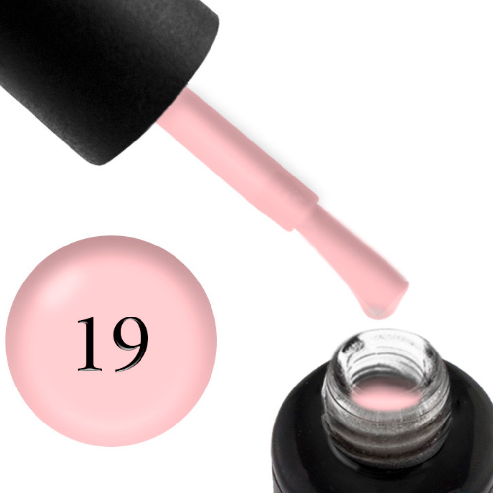 База под гель-лак Rubber Comouflage №19 Base Coat 15 мл Naomi *