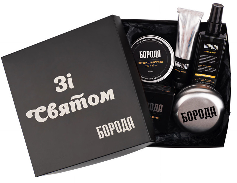 Подарочный набор для военных ТМ Борода, (80 гр/100 мл/50 мл) на beauty-prof.com Фото 3 Подарочный набор для военных ТМ Борода, (80 гр/100 мл/50 мл) Фото 3