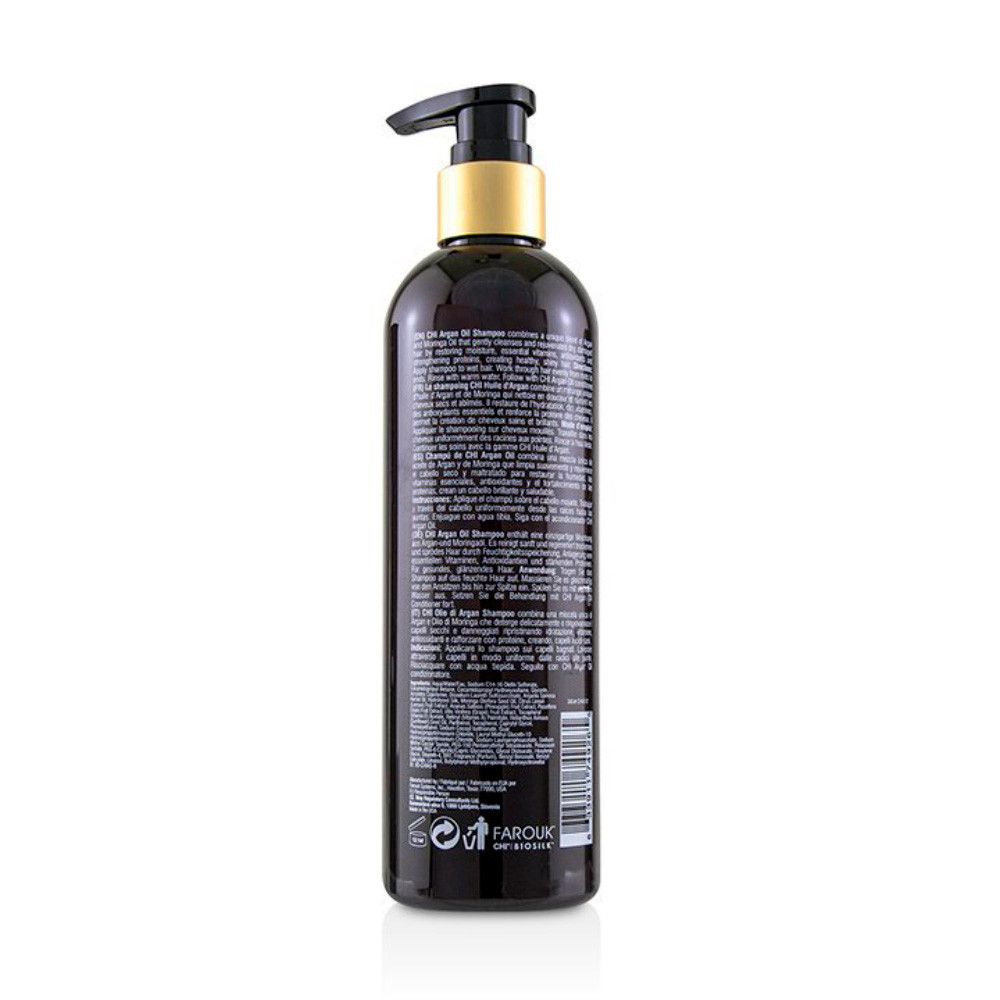 Шампунь поживний для волосся Argan Oil CHI, 739 мл  Фото 2 