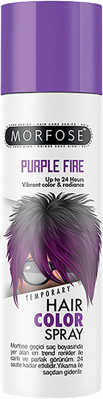 Кольоровий спрей для волосся Purple Fire Morfose, 150 мл