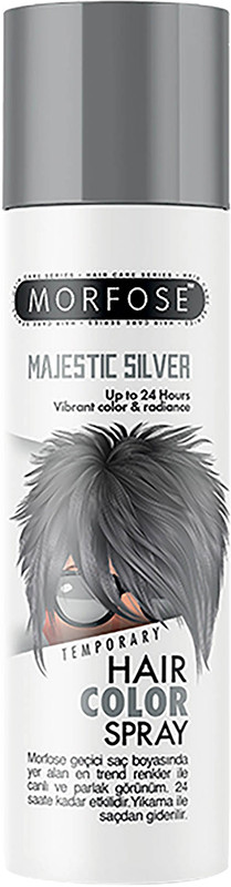 Кольоровий спрей для волосся Majestic Silver Morfose, 150 мл