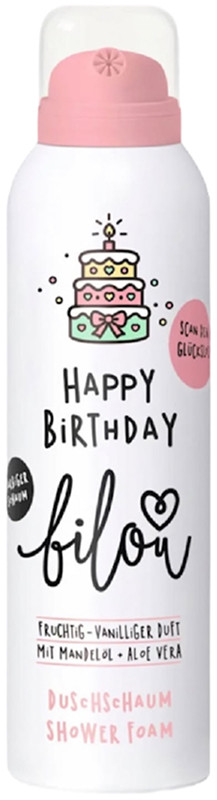 Пінка для душу Bilou Happy Birthday, 200 мл