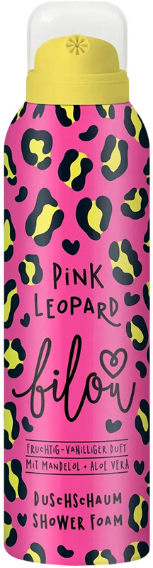 Пінка для душу Bilou Pink Leopard, 200 мл