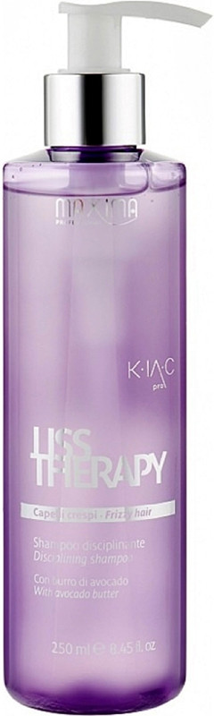 Дисциплинирующий шампунь для гладкости волос Liss Therapy Maxima 250 мл