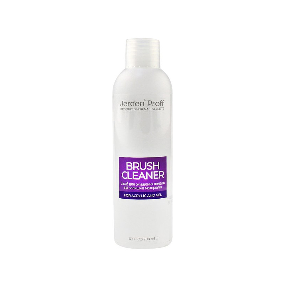 Засіб для очищення пензлика 200 мл (Brush Cleaner) JERDEN