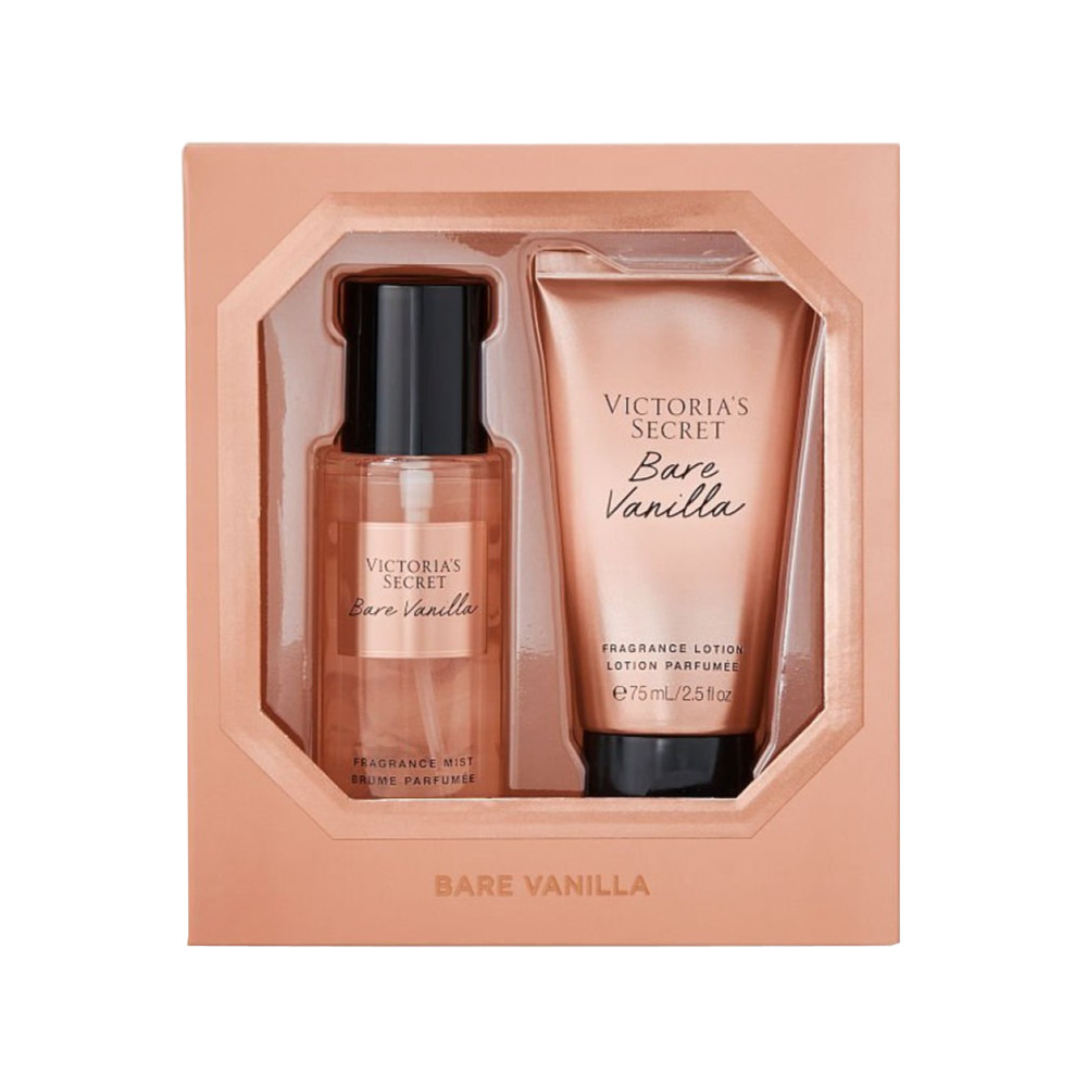 Набір Bare Vanilla  (лосьон+мист) Victoria’s Secret, 2х75 мл 