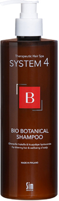 Шампунь біо-ботанічний від випадіння волосся Bio Botanical Shampoo System 4, 500 мл