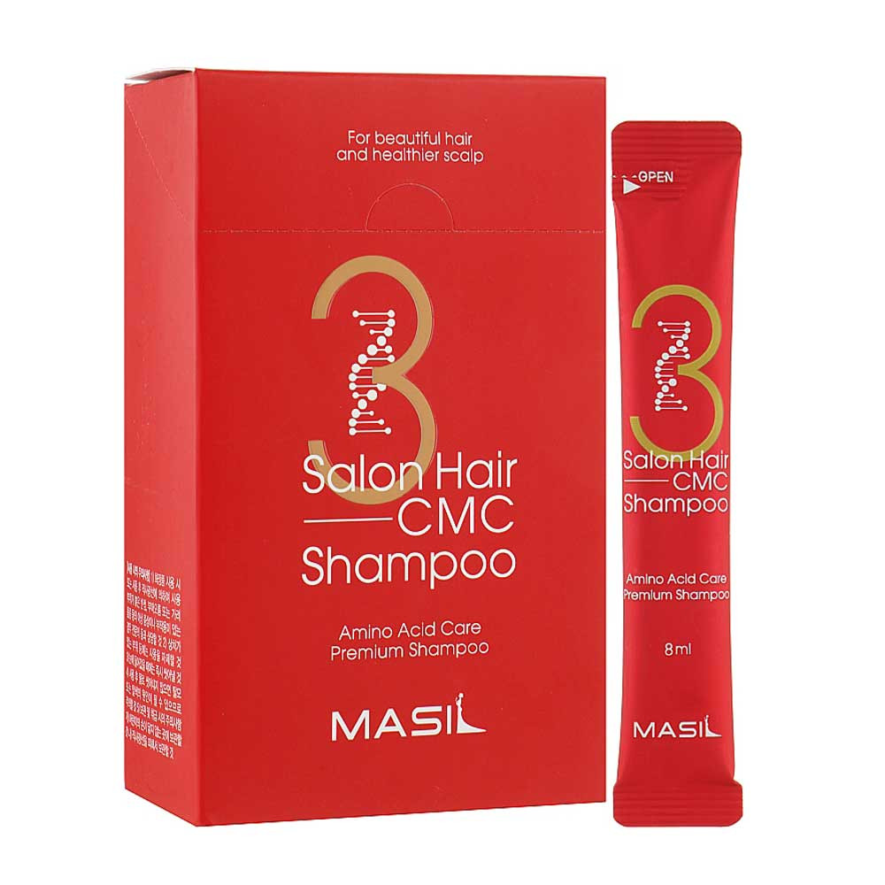 Шампунь с аминокислотами 3 Salon Hair CMC Shampoo Masil, 8 мл на beauty-prof.com Фото 2 Шампунь с аминокислотами 3 Salon Hair CMC Shampoo Masil, 8 мл Фото 2