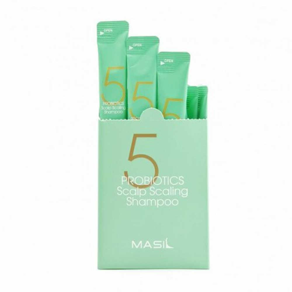 Шампунь для глибокого очищення шкіри голови 5 Probiotics Scalp Scaling Shampoo Masil, 8 мл  Фото 2 